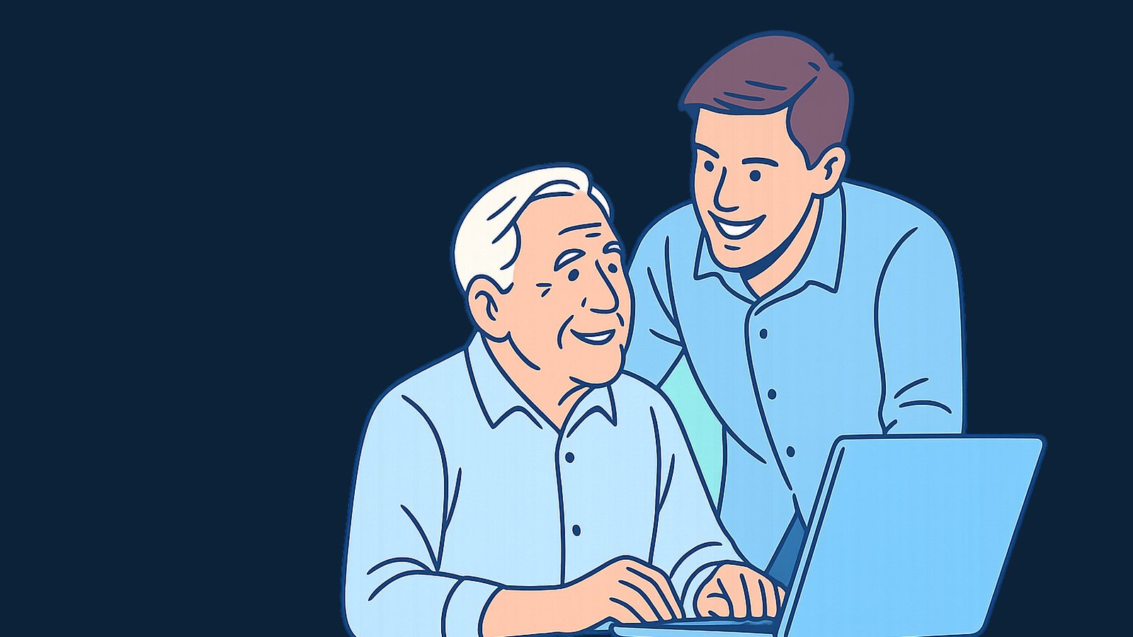 Friendly, patient tech help for older adults